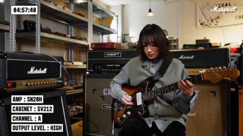 YouTube「My Best “Marshall” Sound」に出演